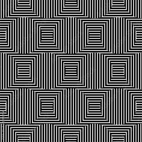 Fotomural Striped optical illusion background