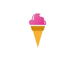 Poster - Ice cream logo