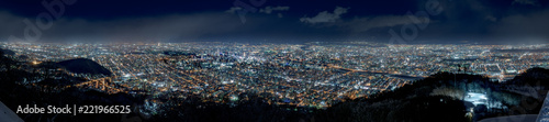 札幌市の夜景 / 藻岩山山頂からの風景 Tapéta, Fotótapéta