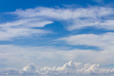 Fototapeta Niebo - 青い空と白い雲