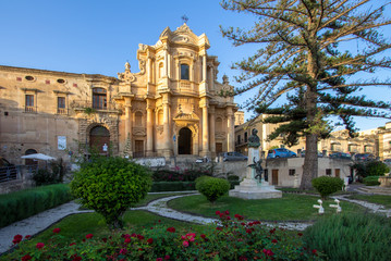 Poster - San Domenico church, Noto,  Italy