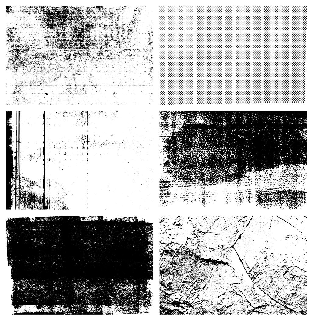 グランジテクスチャのセット Stock Template Adobe Stock