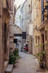  Korcula town where Marco Polo was born, Korcula island, Croatia