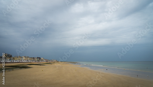 Langrune Sur Mer France 08 11 2018 Plage De Langrune Sur