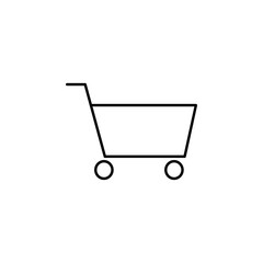 Poster - Shopping Shopping icon. Element of commerce icon for mobile concept and web apps. Thin line Shopping Shopping icon can be used for web and mobile