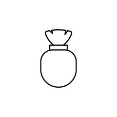 Poster - pouch icon. Element of Halloween for mobile concept and web apps icon. Thin line icon for website design and development, app development. Premium icon