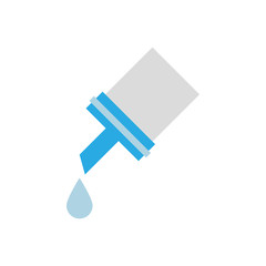 Poster - drops illustration. Element of optometry icon for mobile concept and web apps. Colored drops illustration can be used for web and mobile