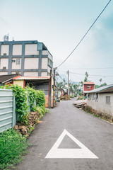 Wall Mural - Jiji old town street in Nantou, Taiwan