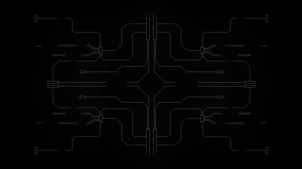 Advanced network and patterns of cables