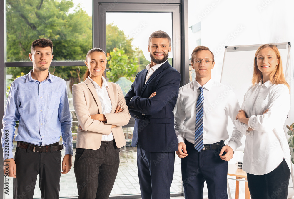 Group of business people in office