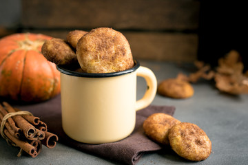 Wall Mural - Pumpkin Snickerdoodle Cookies