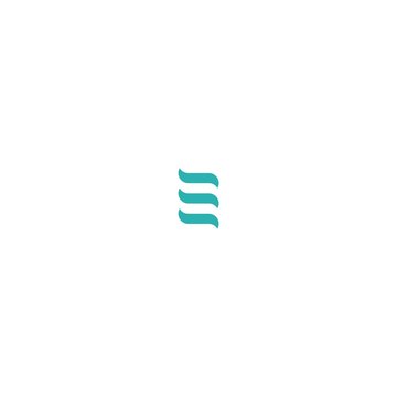 logo e waves  abstract