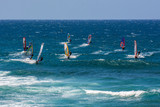 Fototapeta Dziecięca - windsurfing on the sea