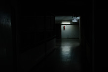 Bright Light At The Midway Of Horror Corridor