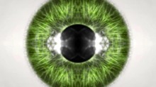 Green Eye Creative Kaleidoscope Pattern Loopable Animation