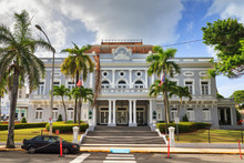 Historic Building Antiguo Casino De Puerto Rico In San Juan, In Beaux Arts Architecture
