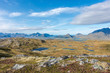 view of mountains in Lofoten