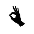 © ArtbyInez - Ok, good, yes, perfect - hand gesture icon. Vector art.