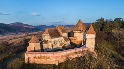 Wall Mural - Alma Vii fortified church, Romania