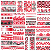 Big Set Of Embroidery Patterns