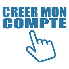 Sticker - Logo créer mon compte.