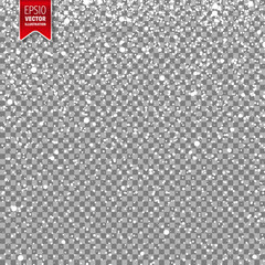 Aufkleber - Snow with snowflakes. Winter background for Christmas or New Year holidays. Falling snow effect. Frost storm, snowfall, ice.