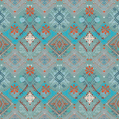 Poster - Abstract ethnic seamless pattern