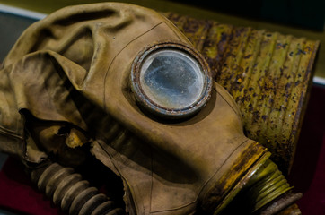 Old gas mask