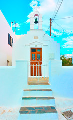 Poster - Small greek church