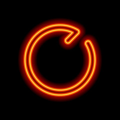 Poster - Simple arrow, update, reload, clockwise direction, forward. Navi