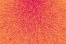 Abstract Fur Background, Abstract Orange Texture - Vector