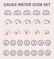 gauge meter icon