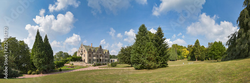 Plakat Zdjęcie panoramiczne Schloss und Park Altenstein