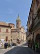 veduta panoramica di alcuni angoli di Ripatransone, Marche, Italia