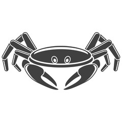 Wall Mural - Crab icon. Vector illustration on white background