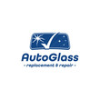 Auto Glass Company logo. Vector and illustration.

