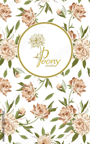 Peony Studio Banner For Beauty Salon Hotel Salon Beauty Resort