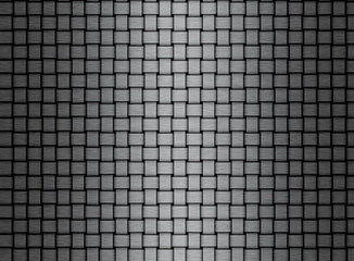 Wall Mural - dark black braided gradient textured background with copy space for your text.