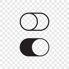 Poster - toggle button switch off turn on web ui icons