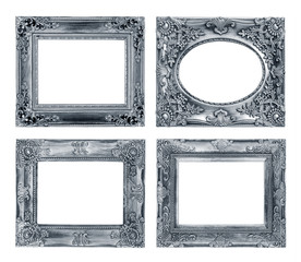 Antique Frame Isolated on white Background