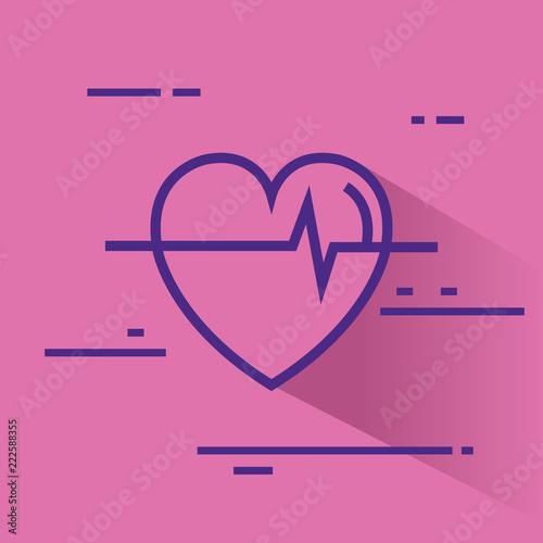 Photo  heart cardio healthy icon
