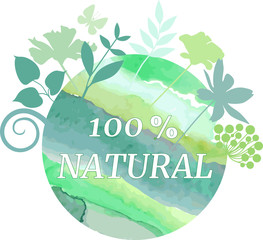 Wall Mural - Natural herbs