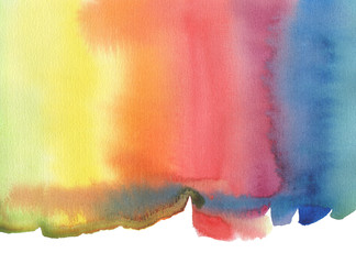 Wall Mural - abstract watercolor blot painted background. isolated.