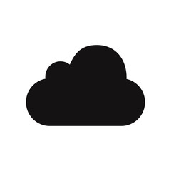 Fototapete - Cloud icon vector illustration