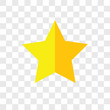 © t-vector-icons - star icons isolated on transparent background. Modern and editable star icon. Simple icon vector illustration.