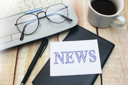 News Typography Concept