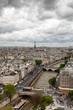 Elevated view over Paris
