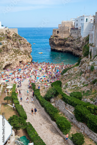 Spiaggia Di Polignano A Mare Puglia Buy This Stock Photo