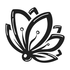 Poster - Lily flower icon. Simple illustration of lily flower vector icon for web design isolated on white background