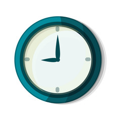 Poster - Wall clock icon. Cartoon of wall clock vector icon for web design isolated on white background
